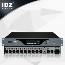 IDZ AF1002H专业会议音频矩阵器分配器回声反馈抑制器 数字音频处理器
