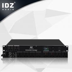 IDZ DT10PLUS专业10路电源时序器电源管理器插座带电压显示舞台电源保护控制器 专业10路电源时序控制器