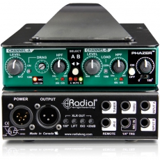 Radial,JDV,双输入有源直通DI盒,有源直接盒,前置放大器,输入切换器,