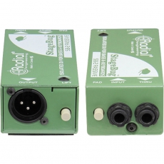 Radial,SB-2,电声乐器原声无源DI直插盒,DI盒,隔离变压器,嗡嗡声取消,消噪器,电流声取消器,交流声取消器,噪声取消器,